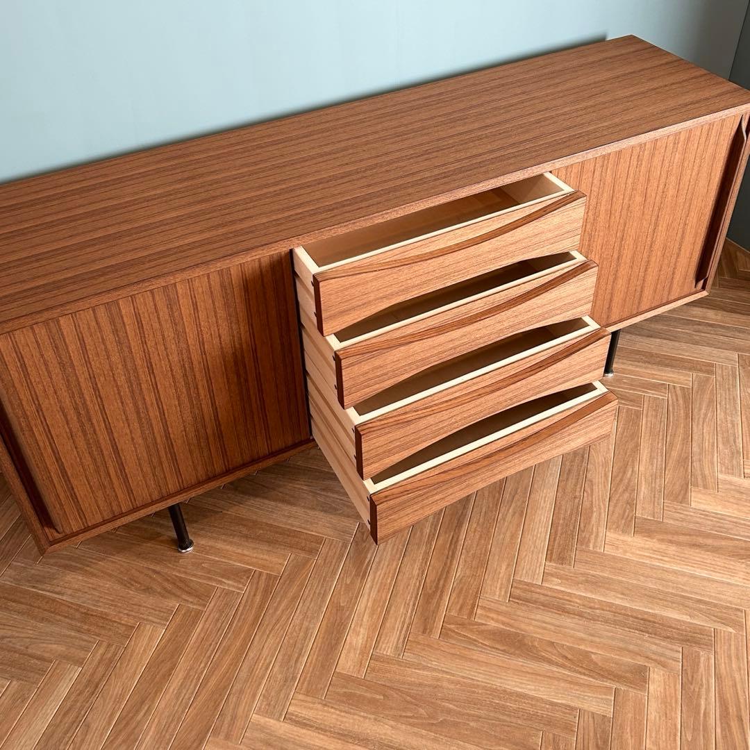 じ*☆様 チーク サイドボード チェスト 北欧 ミッドセンチュリー