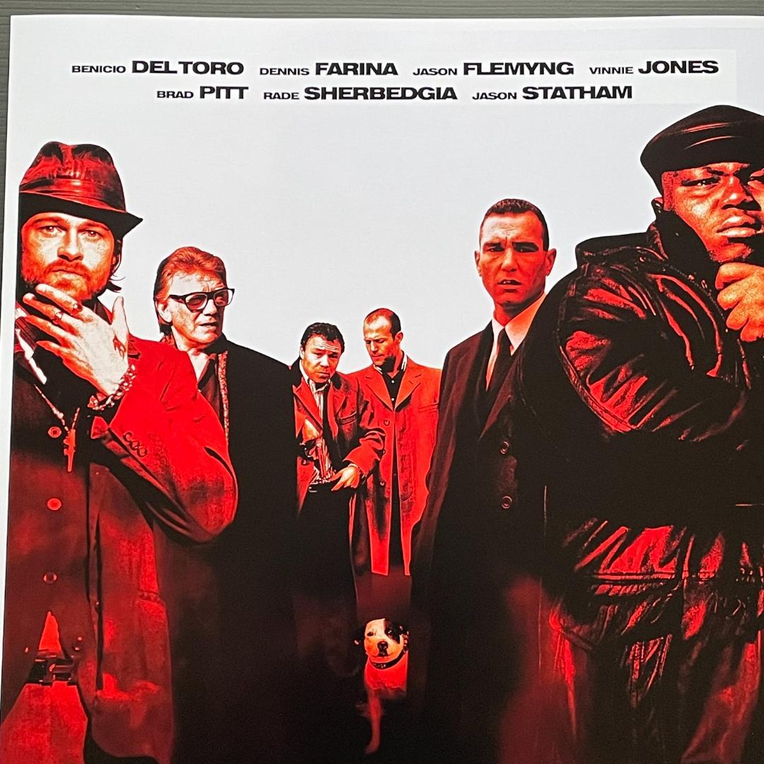 海外版ポスター『スナッチ』（Snatch）#2☆ガイ・リッチー/ブラッド