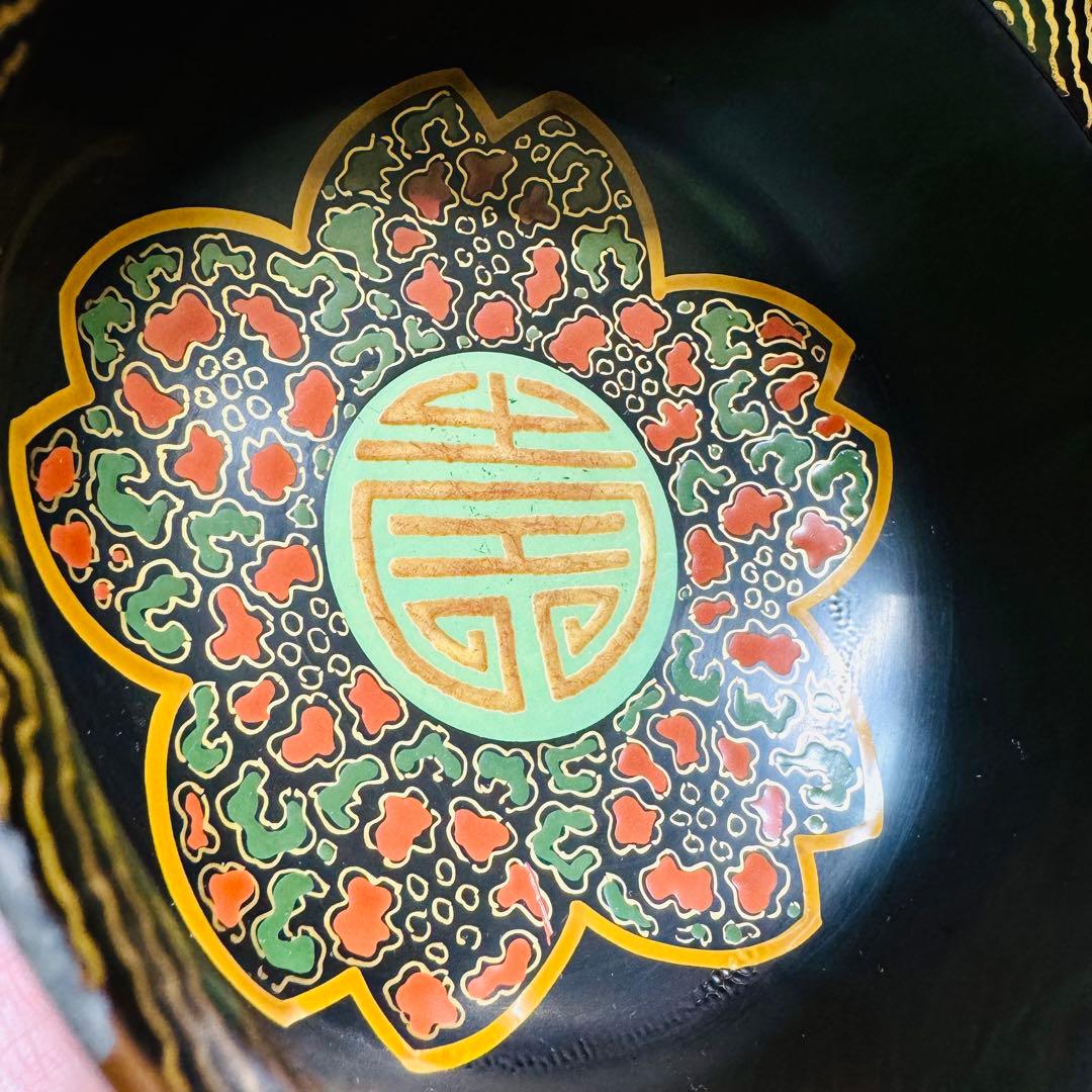 漆器 輪島塗 沈金 金蒔絵 木製 盃洗 鉢 大椀 1客 骨董品 - メルカリ