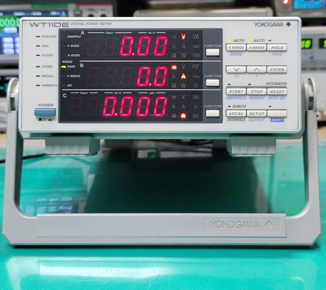 Yokogawa デジタルパワーメーター 15V-600V 500mA-20A WT300E Digital Power Analyzer | Yokogawa Test & Measurement