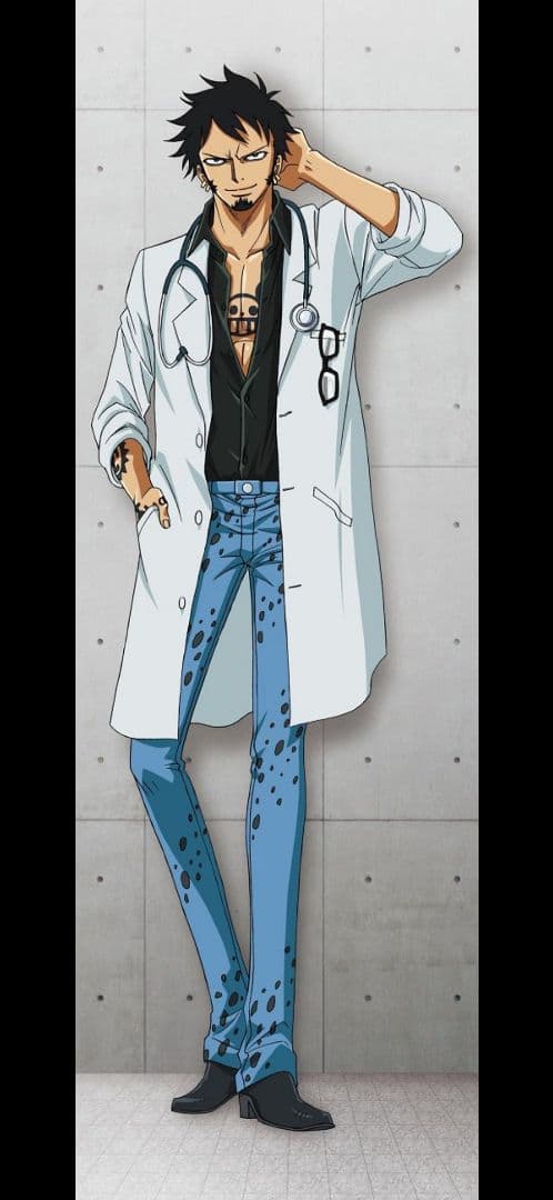 ワンピース ONEPIECE トラファルガー・ロー マルチビッグカバー 白衣