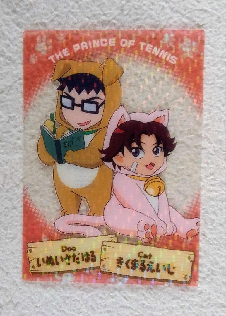 美品】 テニスの王子様 乾 菊丸 着ぐるみ シャイニングクリアカード