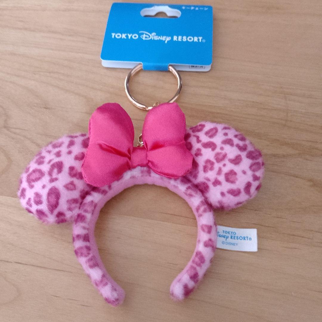 専用】東京ディズニーリゾート ミニー カチューシャ ヒョウ柄