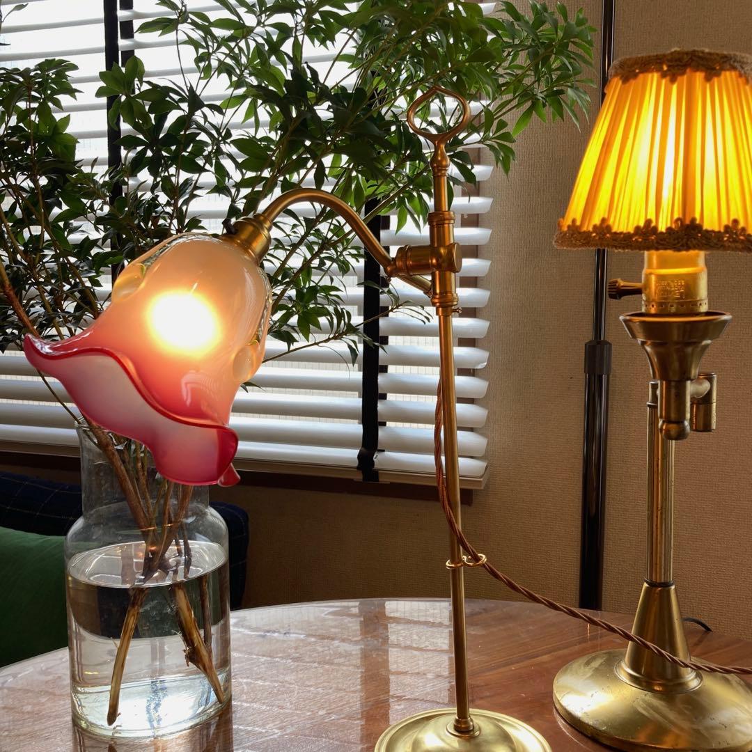 イギリス 1920年 ヴァセリン（ウラン） ランプシェード オパールセント