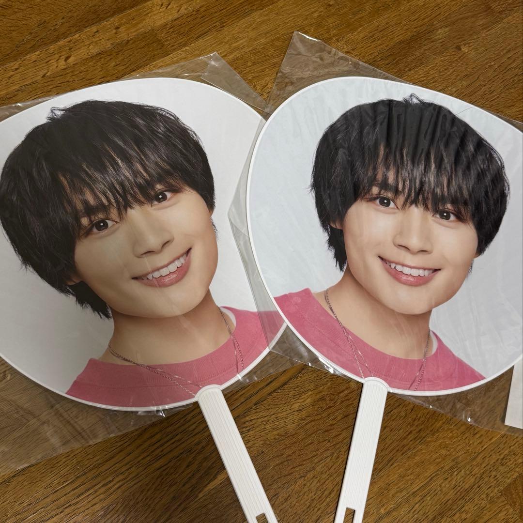 なにわ男子 大西流星 うちわ セット - メルカリ