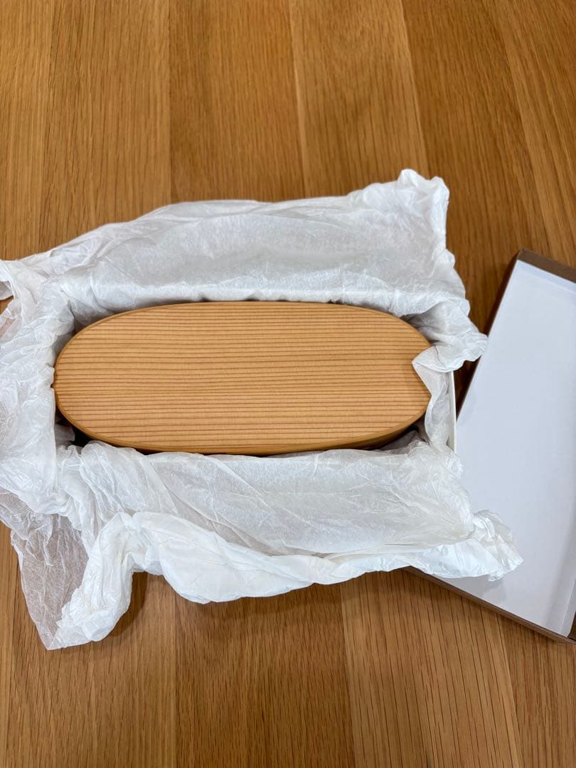 14日まで値下げ中【新品未使用】大館 曲げわっぱ 「軌 MICHI」