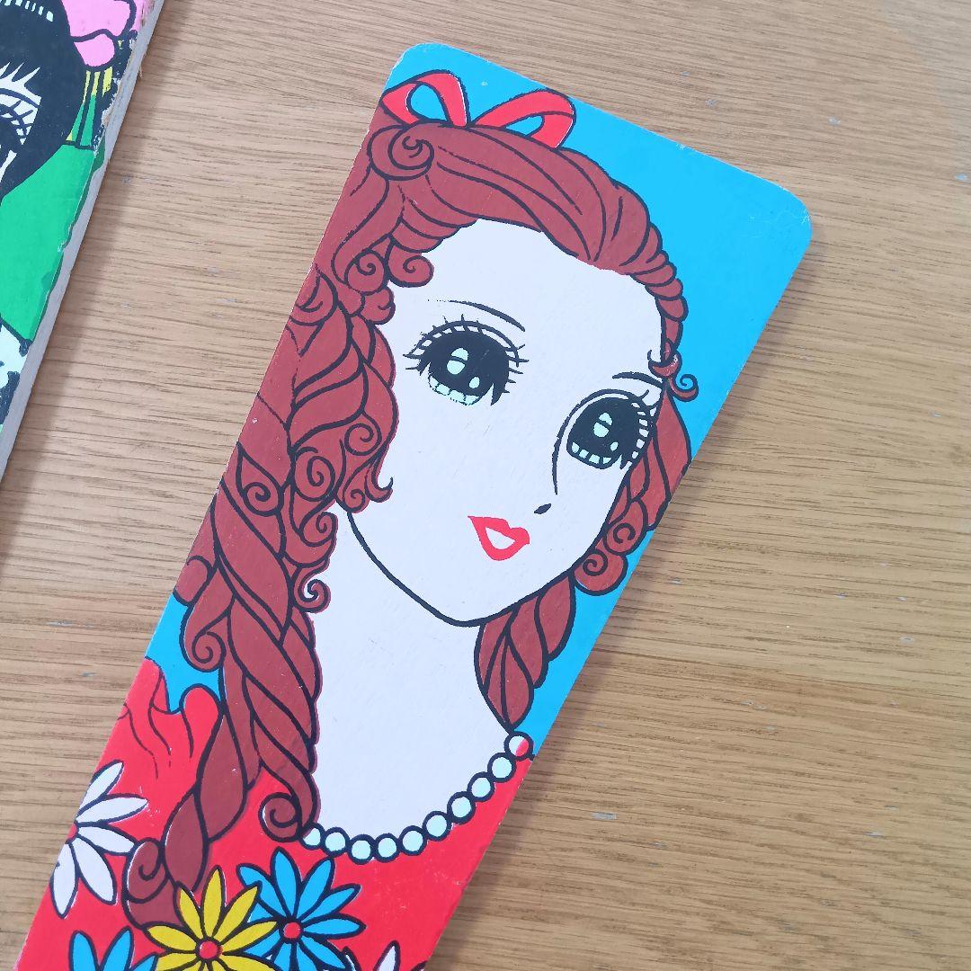 昭和レトロ 羽子板 2枚セット お正月 置物 ビンテージ - メルカリ