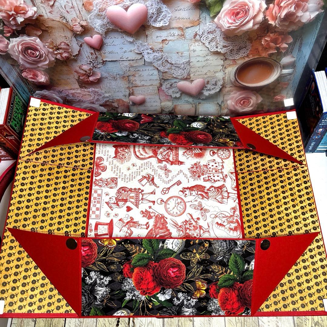 495【新型✨】graphic45アリスおすそ分け収納ボックス