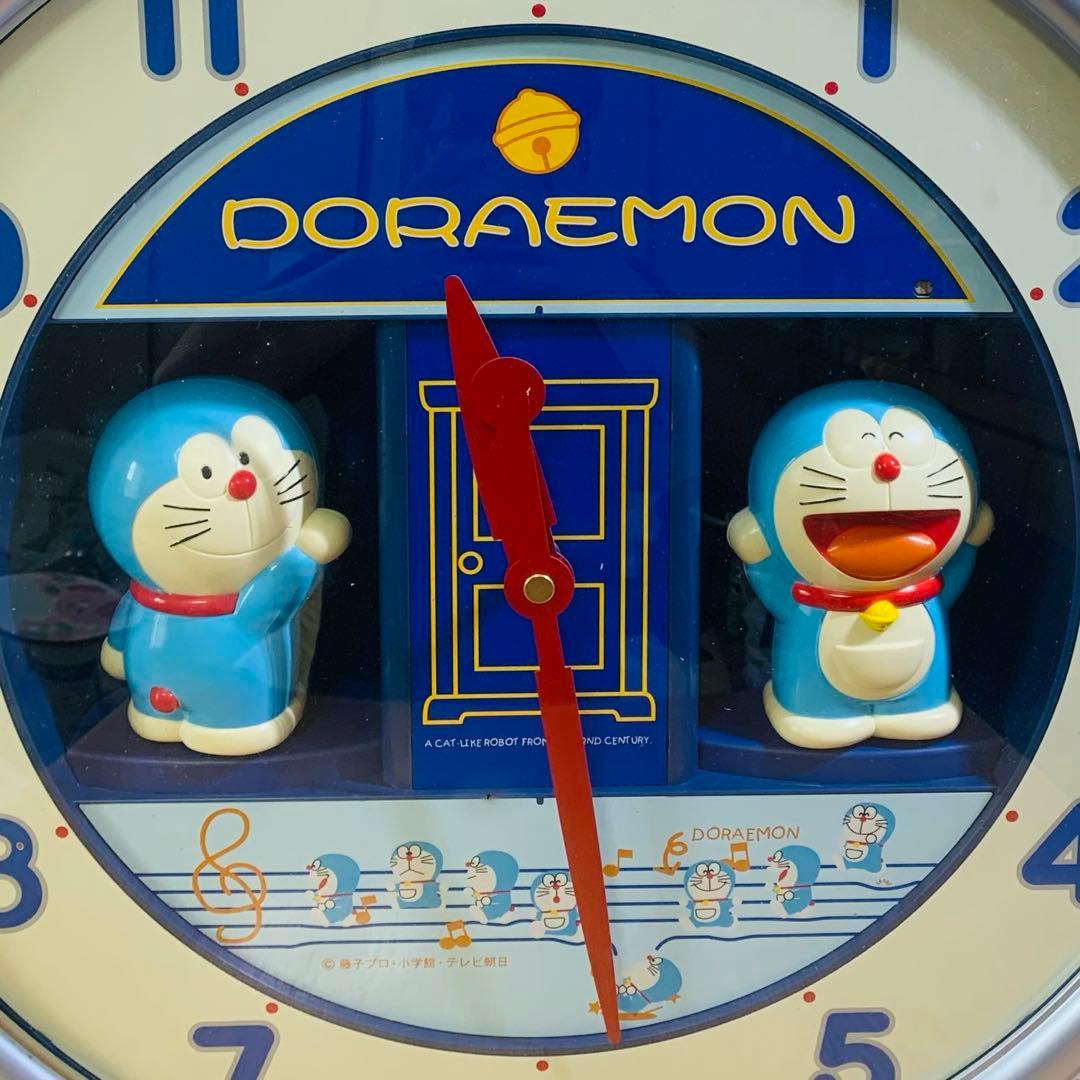 希少レア SEIKO ドラえもん 壁掛け時計 からくり 大山のぶ代 CQ314A