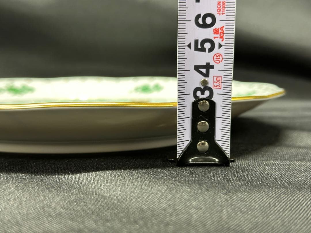 ①【美品】HEREND ヘレンド　インドの華　プレート　25.5cm