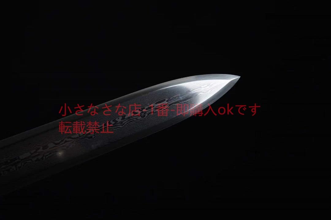 中国龍—-大剣（黒い魚皮タイプ） 古兵器 武具 刀装具 日本刀 模造