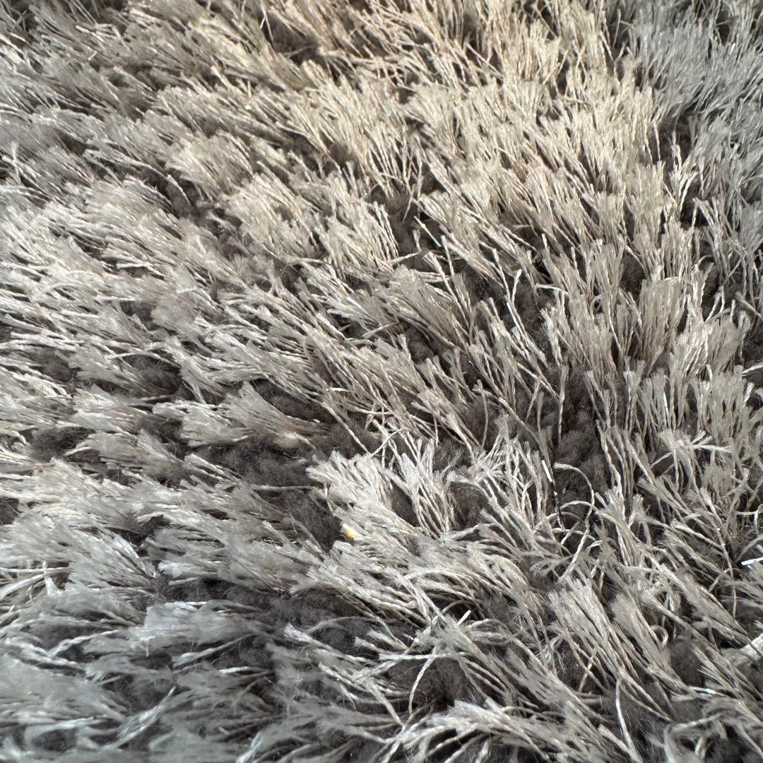 未使用品New Blinkleラグ・カーペット ラメ糸 ダークグレー - メルカリ