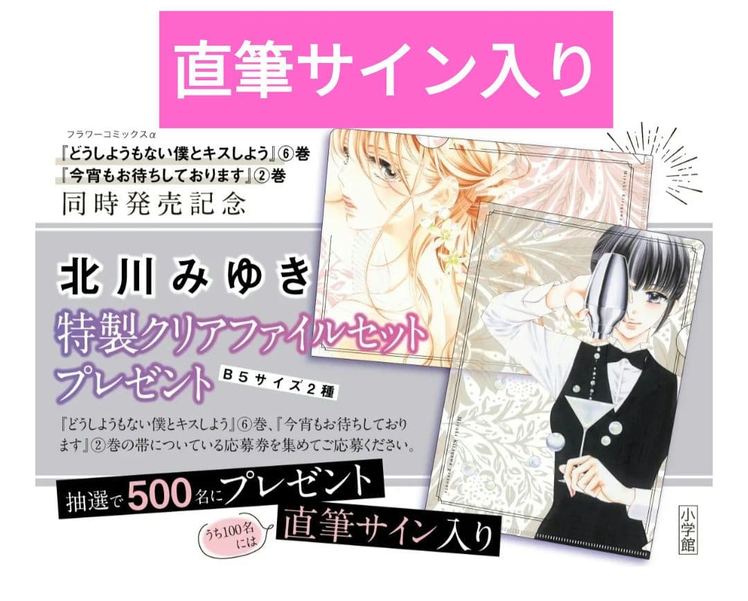 激レア】北川みゆき 直筆サイン入り クリアファイルセット - メルカリ