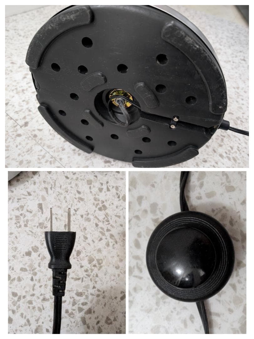 ビンテージ 90s メタル フロア スタンドライト 3灯 スペースエイジ Y2K