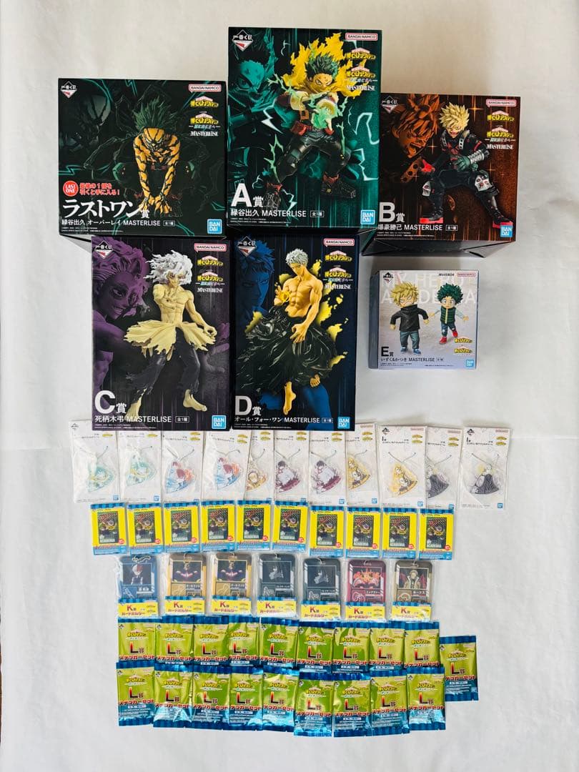 ヒロアカ　一番くじ　ラストワン賞　A賞　B賞　C賞　D賞　E賞　フィギュア　他 一番くじ 僕のヒーローアカデミア －stand up again－｜一番くじ倶楽部