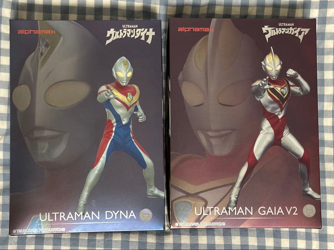 alphamax ウルトラマンガイア ダイナ フィギュアセット Patt2] Detailed review of Alphamax Tiga, Dyna, and Gaia! [TDG