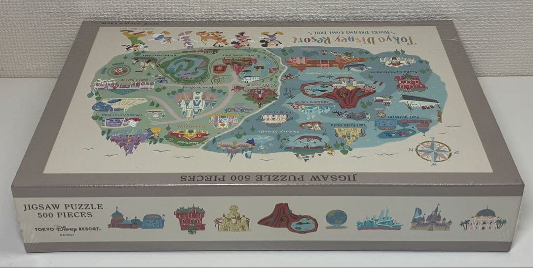 未開封 東京ディズニーリゾート 500ピース パズル パークマップ - メルカリ
