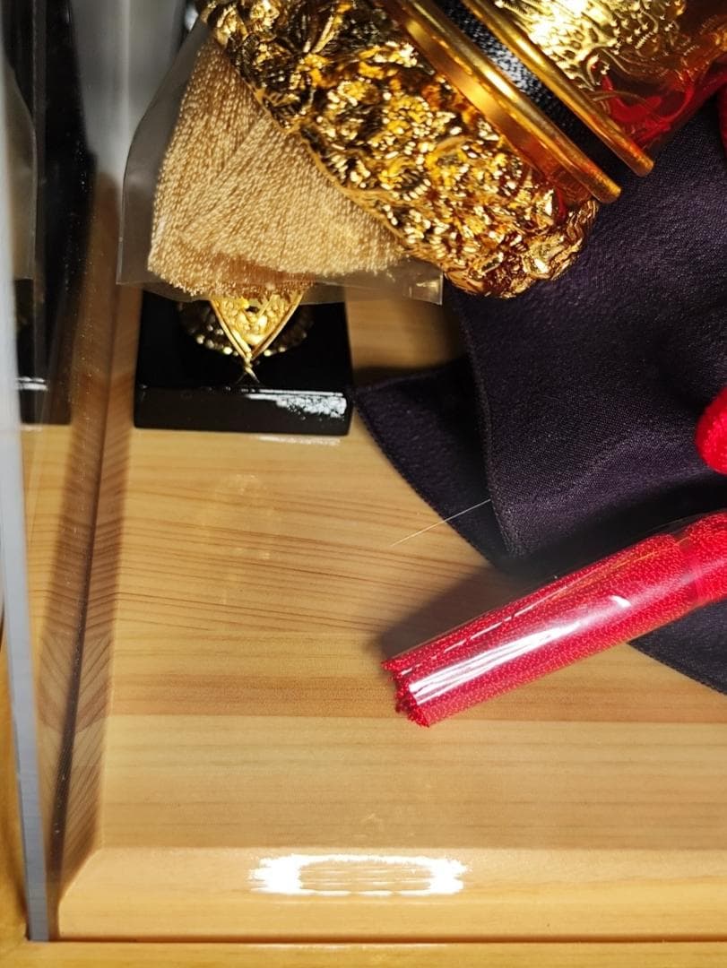 《新品》人形屋ホンポ 五月人形 黒大鍬 h075-aaa-y5-1-b