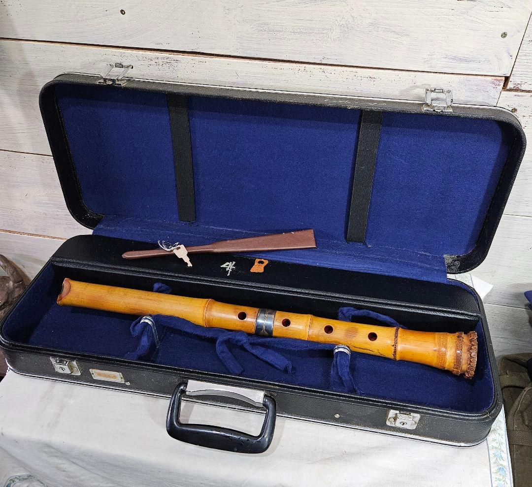 尺八 在銘 銀継 約54㎝ 和楽器 ハードケース付き ジャパンヴィンテージ 楽天市場】楽琵琶用ハードケース : 和楽器総合販売 ONIKKO 楽天市場店