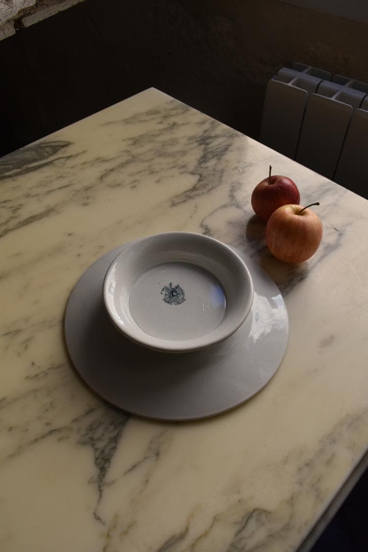 超美品 サンタマン マリールイーズ コンポティエ 皿 フランス