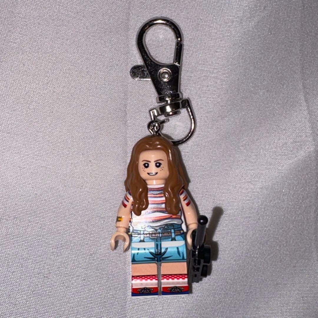 ストレンジャーシングス ミニフィグ キーホルダー マックス LEGO