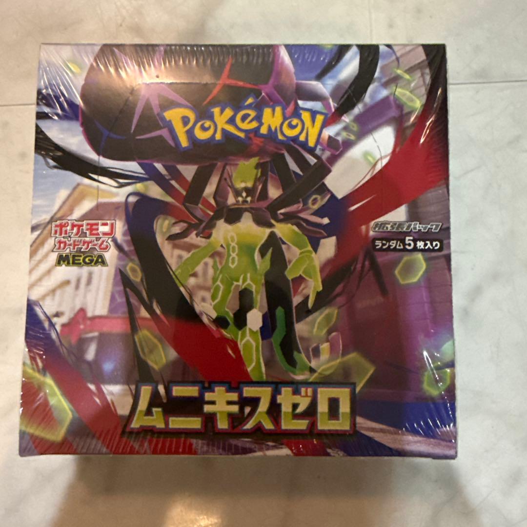 新品 シュリンク付き ポケモンカードゲーム ムニキスゼロ ボックス
