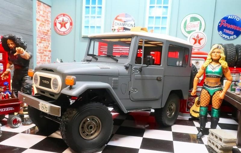 ランクル40 ランドクルーザー BJ40風 カスタム RC クローラー ラジコン