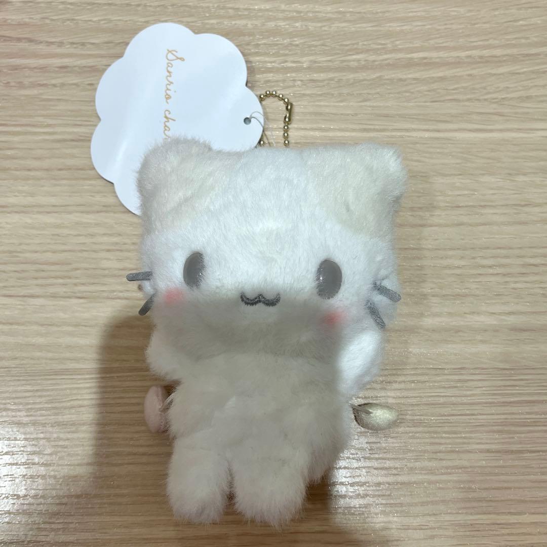 サンリオ マスコットホルダー しろふわ雲 マシュマロみたいなふわふわ
