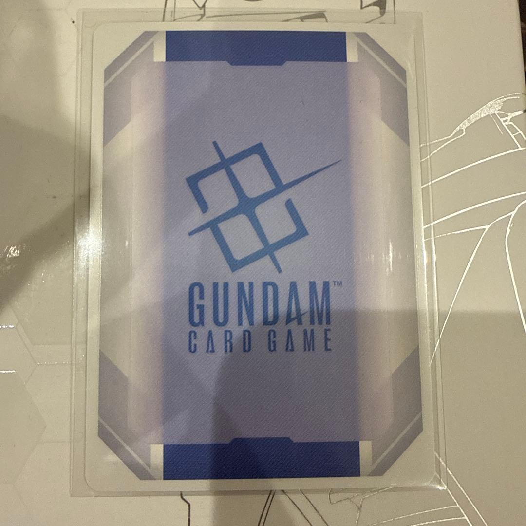 ガンダムカードゲーム LR+ ST01-001 β版 パラレル ベータ ガンダム