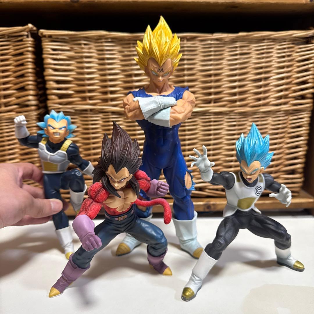 ドラゴンボール フィギュアセット 4体　ベジータ 2026年最新】DOKKAN BATTLE 超サイヤ人4ベジータの人気アイテム - メルカリ