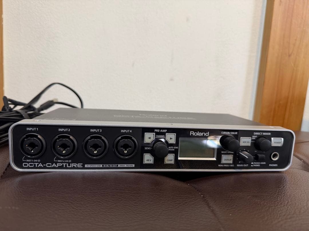 美品　Roland OCTA-CAPTURE オーディオインターフェイス「宅録」 Roland OCTA-CAPTURE オーディオインターフェイスOCTACAPTURE