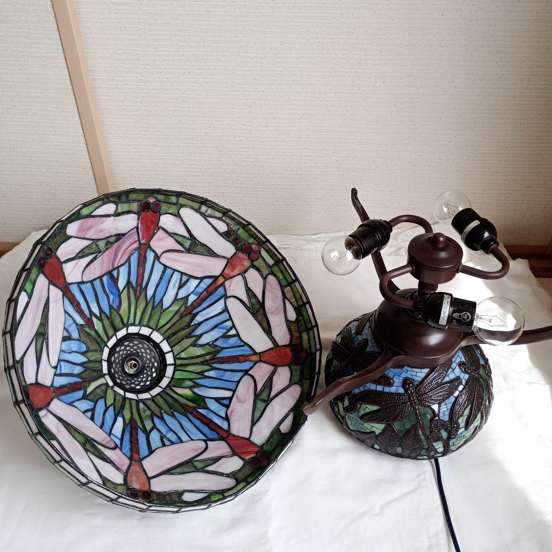 希少の逸品】ティファニー レプリカステンドグラスランプ ドラゴン