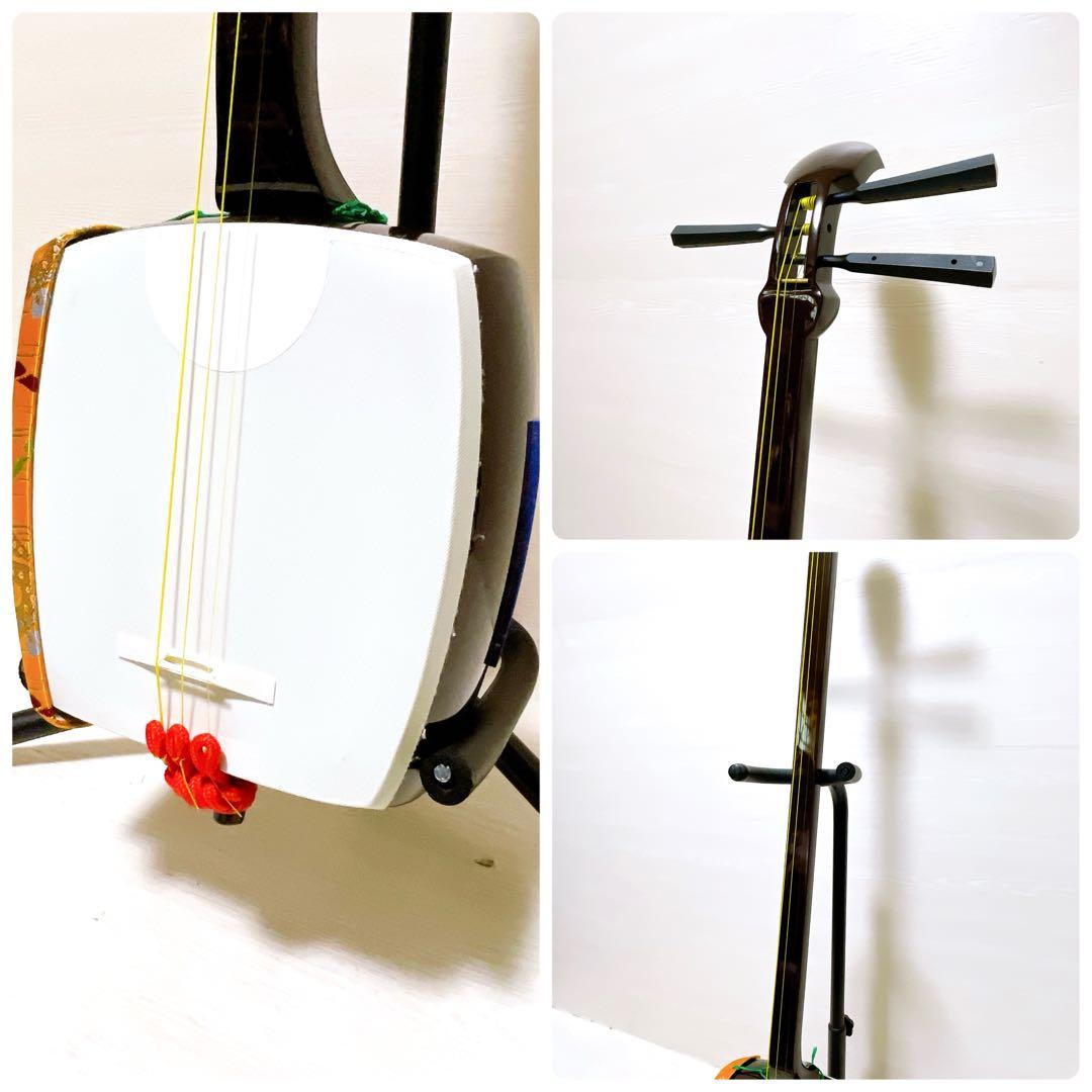 美品 SUZUKI スズキ あやめ 三味線 ソフトケース付き 初心者 教育用