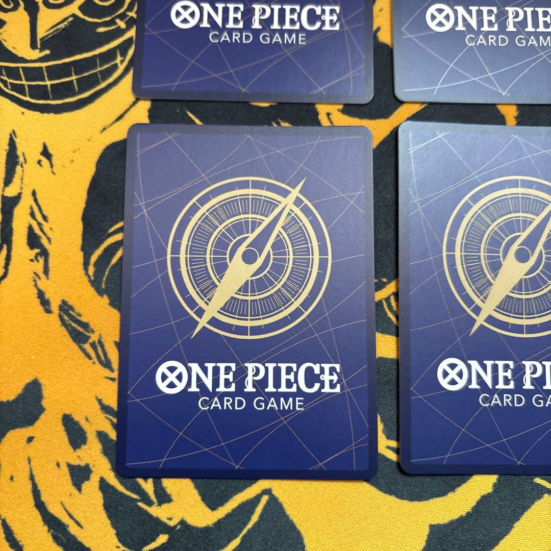モンキー・D・ルフィ シークレット 4枚セット ワンピースカードゲーム