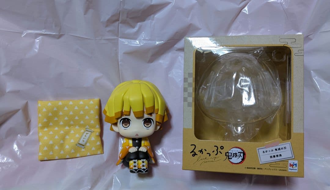 鬼滅の刃　るかっぷ　我妻善逸　フィギュア　メガハウス　限定特典　座布団付 鬼滅の刃 我妻善逸【再販】 | メガホビ MEGAHOBBY STATION