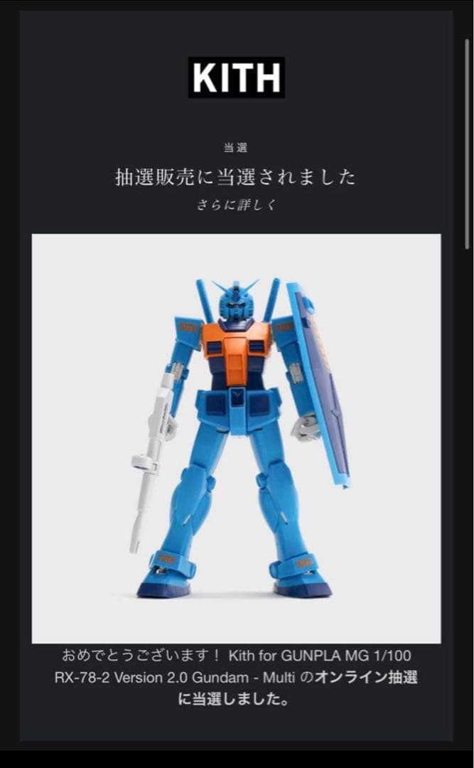 KITH GUNDAM RX-78-2 Ver.2.0 WING GUNDAM - メルカリ