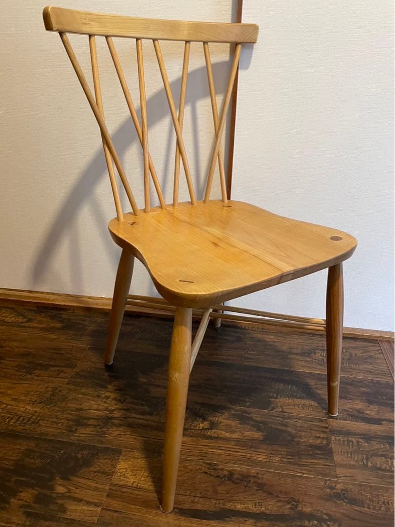 60sアーコール　クロスバックチェア イギリスアーコール社（ercol） クロスバックチェア