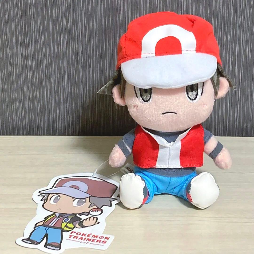 ポケモンセンター pokemon trainers レッド ぬいぐるみ - メルカリ