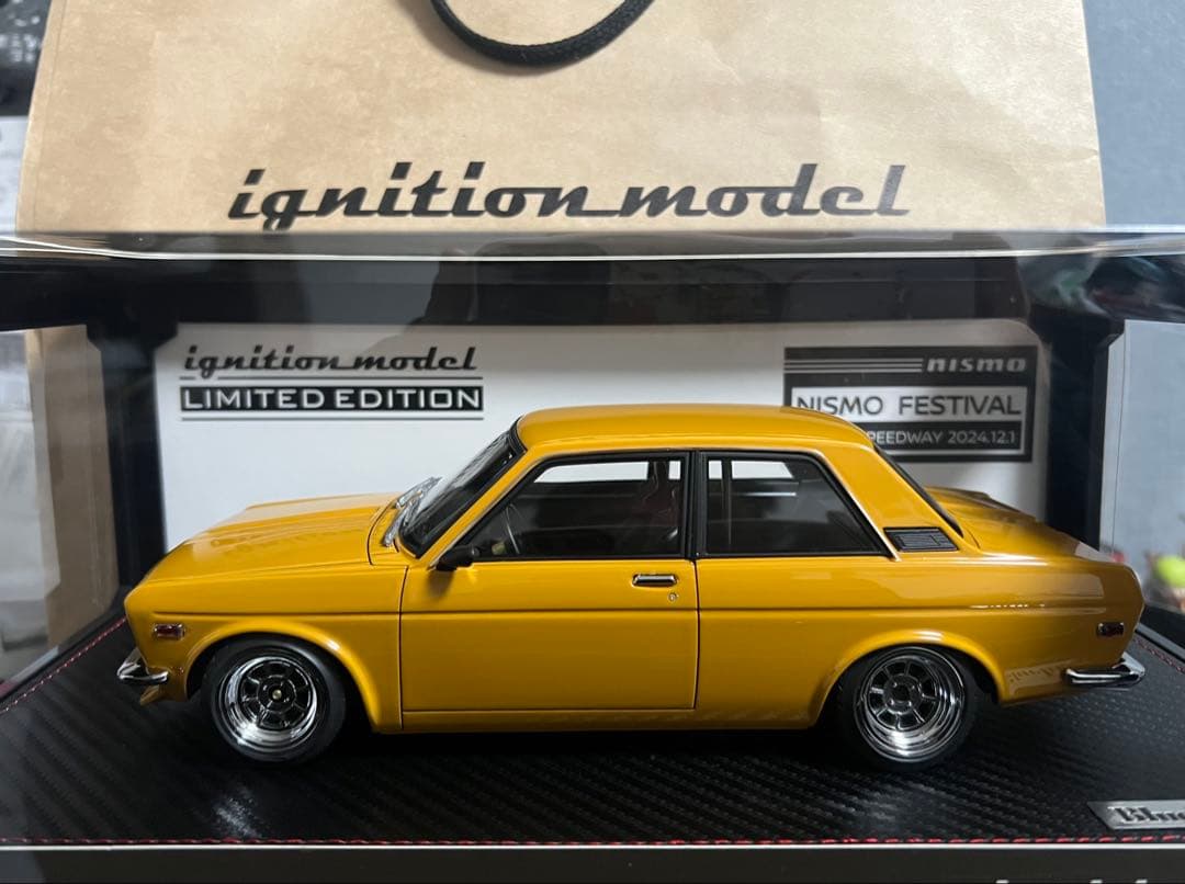 イグニションモデルDatsun Bluebird（510） ignition model(イグニッションモデル) 1/18 Datsun Bluebird (510