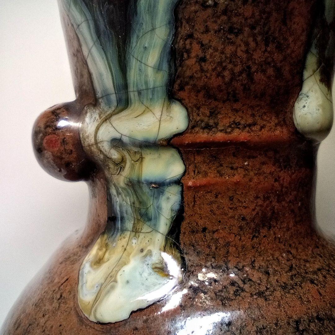 朝鮮唐津 仏花器 古高取焼