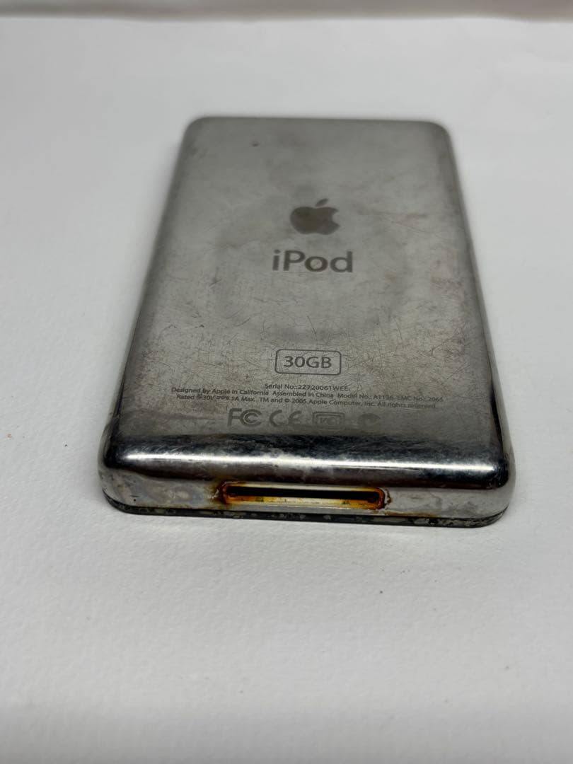 ジャンク Apple iPod 30GB A1136 第5世代 黒 ブラック - メルカリ