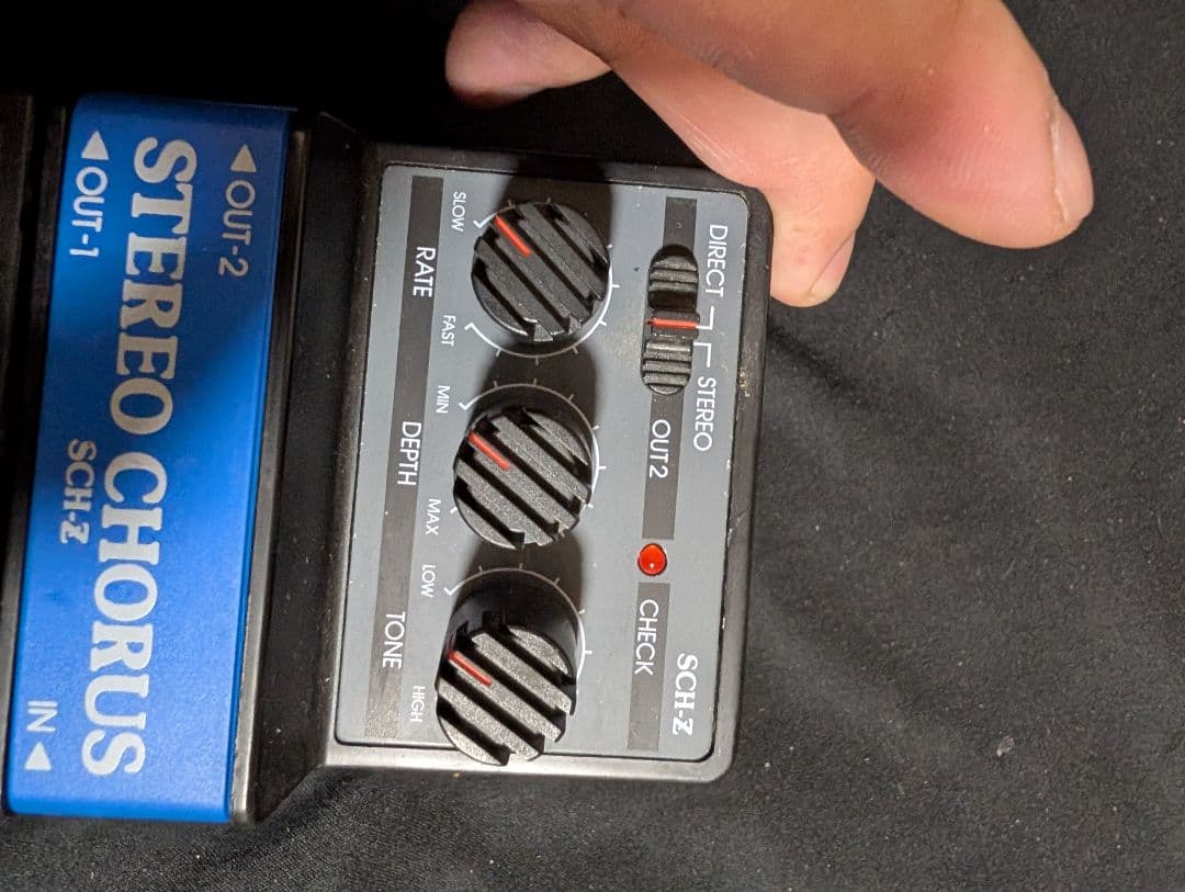 廃盤レア ARION SCH-Z STEREO CHORUS 名機 プロ使用 - メルカリ