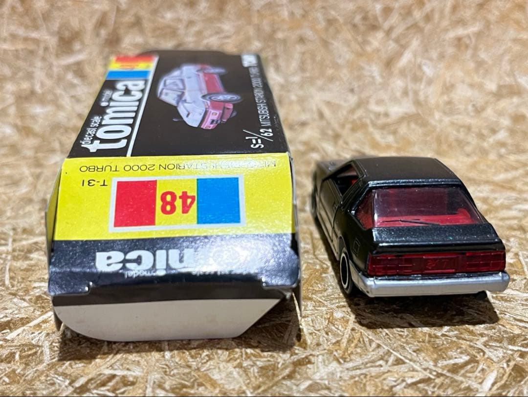 トミカ 日本製 黒箱 48 三菱 スタリオン 2000ターボ スーパーギフト