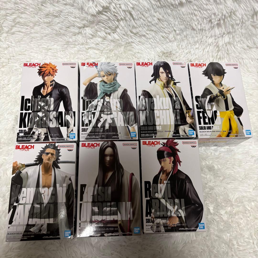 BLEACH ブリーチ　フィギュア　千年血戦篇 7体セット 一番くじ BLEACH 千年血戦篇 OP.1｜一番くじ倶楽部｜BANDAI SPIRITS