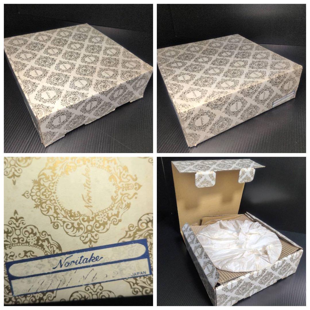 ノリタケ 75周年 金彩 プレート 26.5cm 6枚 ダイヤモンドコレクション