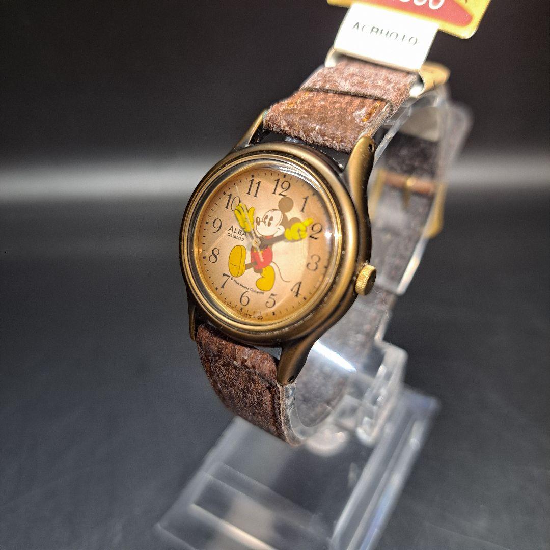 ALBA アルバ セイコー ディズニータイム ミッキーマウス 未使用 時計