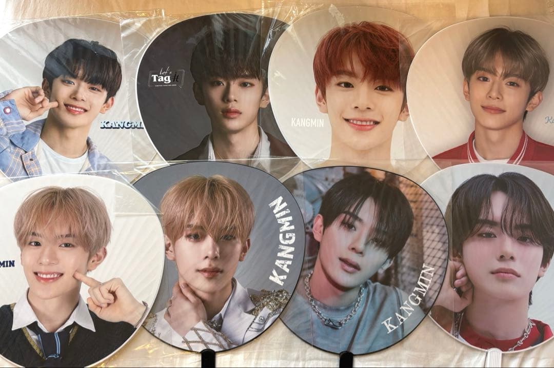 vey カンミン公式うちわ 8枚コンプセット CDおまけつき！！ shop | VERRER JAPAN Official Fanclub