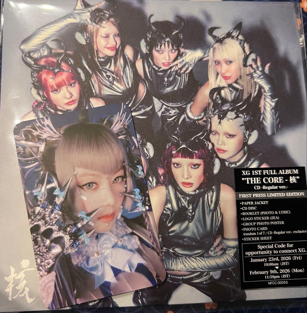 XG THE CORE ヒナタ HINATA レギュラー CD REGULAR - メルカリ