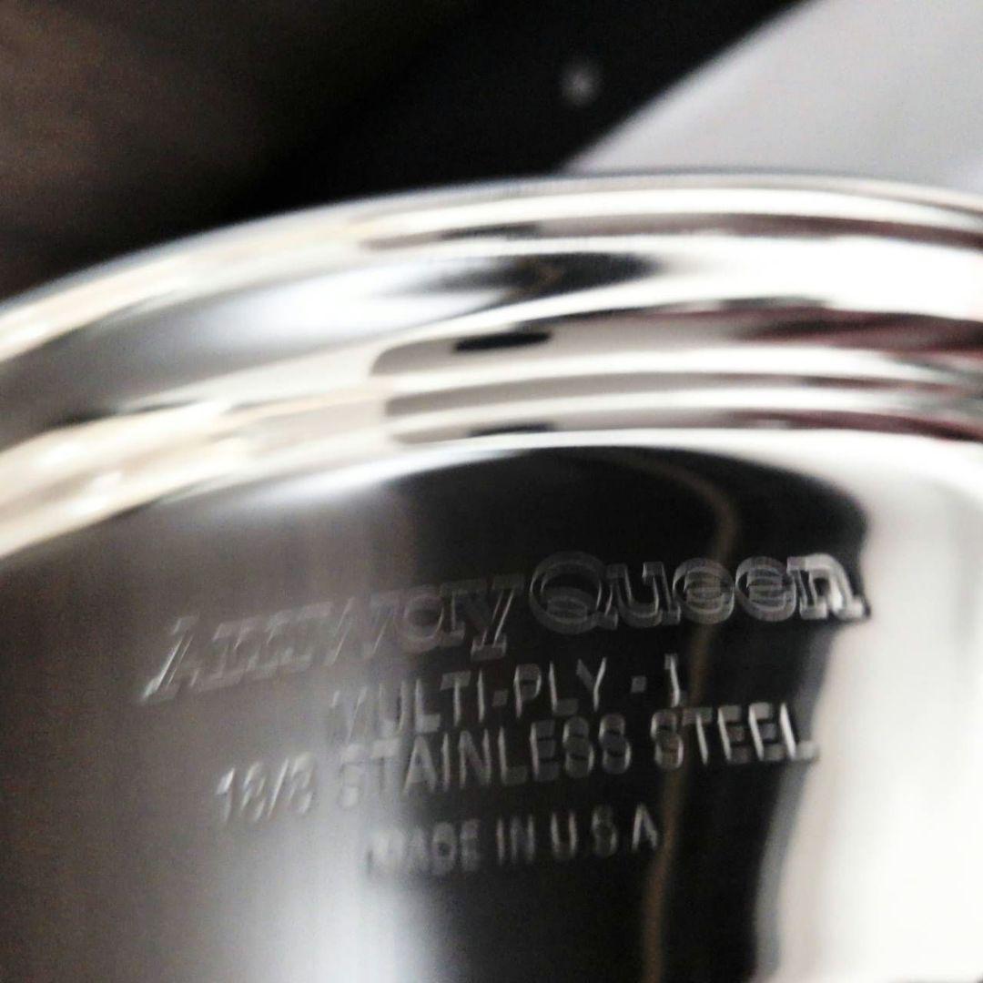 Amway Queen フライパン 22cm 蓋付 ステンレス 未使用保管品 - メルカリ