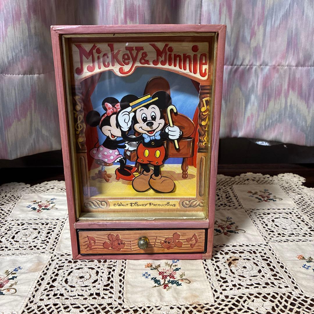 ミッキー＆ミニー オルゴール☆ダンシング ジュエルボックス